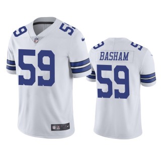 Tarell Basham Dallas Cowboys White Vapor Limited Jersey