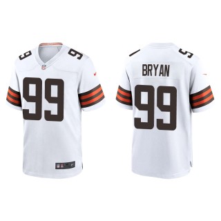 Men's Cleveland Browns Taven Bryan White Game Jersey