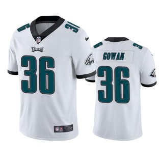 Eagles Tay Gowan White Vapor Limited Jersey