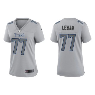 Taylor Lewan Women's Tennessee Titans Gray Atmosphere Fashion Game Jersey