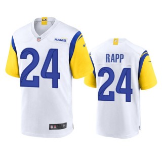 Los Angeles Rams Taylor Rapp White Alternate Game Jersey