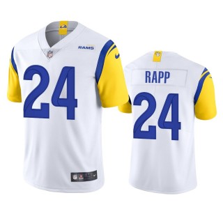 Taylor Rapp Los Angeles Rams White Vapor Limited Jersey