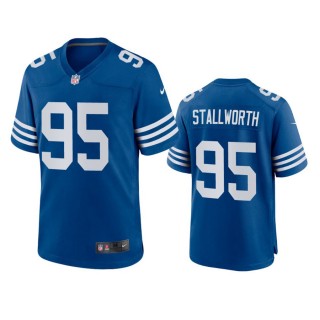 Indianapolis Colts Taylor Stallworth Royal Alternate Game Jersey