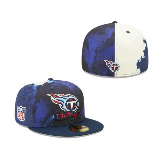 Tennessee Titans 2022 Sideline Ink Dye 59FIFTY Fitted Hat