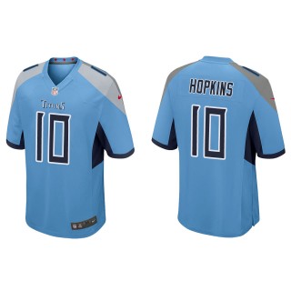 Titans DeAndre Hopkins Light Blue Game Jersey
