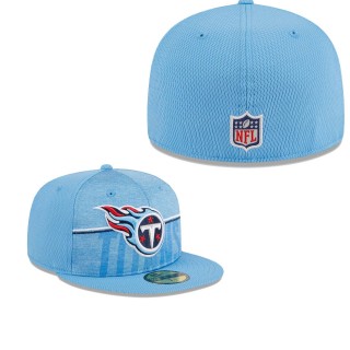 Men's Tennessee Titans Light Blue 2023 NFL Training Camp 59FIFTY Fitted Hat