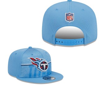 Men's Tennessee Titans Light Blue 2023 NFL Training Camp 9FIFTY Snapback Hat