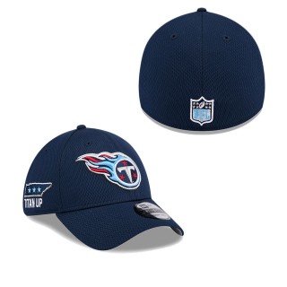 Tennessee Titans Navy 2024 NFL Draft 39THIRTY Flex Hat