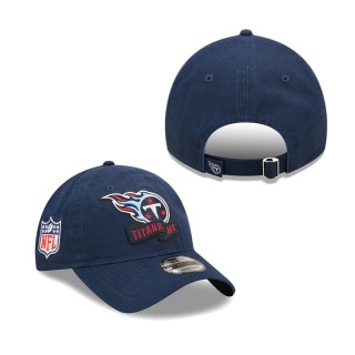 Men's Tennessee Titans Navy OTC 2022 Sideline 9TWENTY Adjustable Hat
