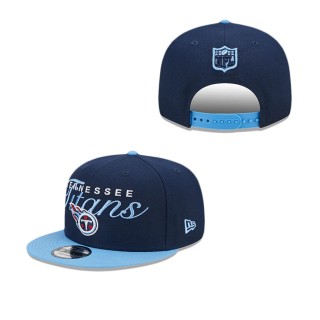 Tennessee Titans Script Overlap 9FIFTY Snapback Hat