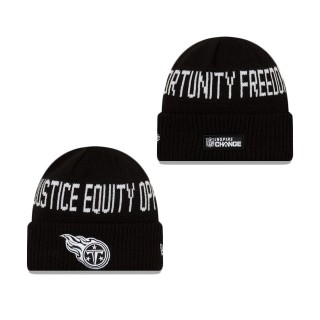 Tennessee Titans Social Justice Cuff Knit Hat