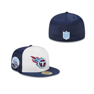 Tennessee Titans Throwback Satin Fitted Hat