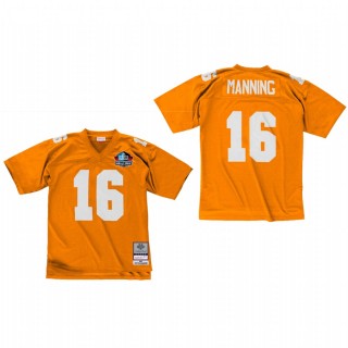 Peyton Manning Hall of Fame Patch Jersey Tennessee Volunteers Orange Legacy Replica