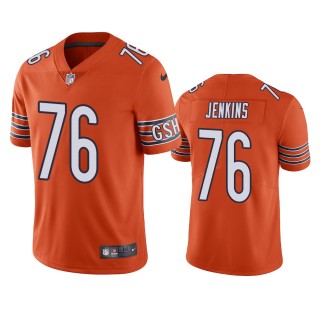 Teven Jenkins Chicago Bears Orange Vapor Limited Jersey
