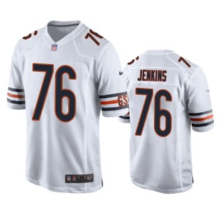 Chicago Bears Teven Jenkins White Game Jersey