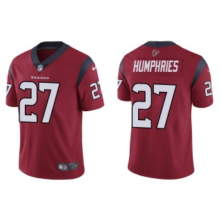Adam Humphries Texans Red Vapor Limited Jersey
