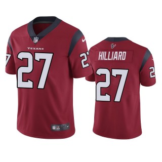 Houston Texans Dontrell Hilliard Red Vapor Limited Jersey