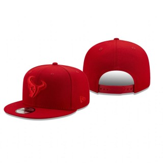 Houston Texans Scarlet Color Pack 9FIFTY Snapback Hat