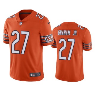 Thomas Graham Jr. Chicago Bears Orange Vapor Limited Jersey