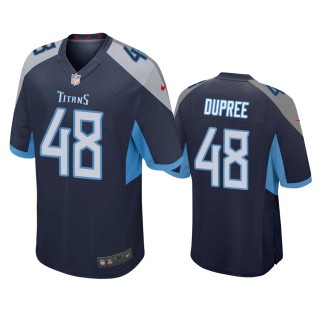 Tennessee Titans Bud Dupree Navy Game Jersey