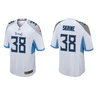 Men's Tennessee Titans Buster Skrine White Game Jersey