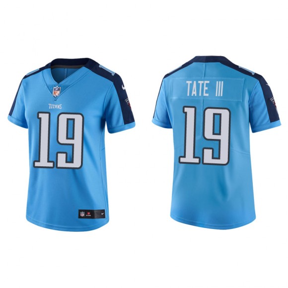 Women's Tennessee Titans Golden Tate III Light Blue Vapor Limited Jersey