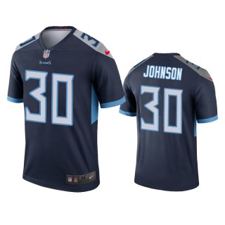 Tennessee Titans Kevin Johnson Navy Legend Jersey