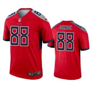 Tennessee Titans Marcus Johnson Red Inverted Legend Jersey