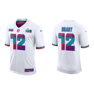 Tom Brady Super Bowl LVII Nike White Limited Jersey