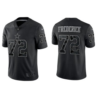 Travis Frederick Dallas Cowboys Black Reflective Limited Jersey