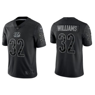 Trayveon Williams Cincinnati Bengals Black Reflective Limited Jersey