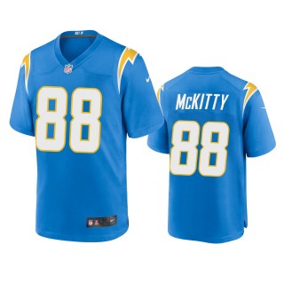Los Angeles Chargers Tre' McKitty Powder Blue Game Jersey
