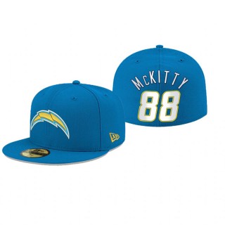 Los Angeles Chargers Tre' McKitty Powder Blue Omaha 59FIFTY Fitted Hat