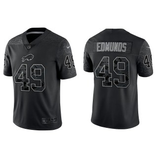 Tremaine Edmunds Buffalo Bills Black Reflective Limited Jersey