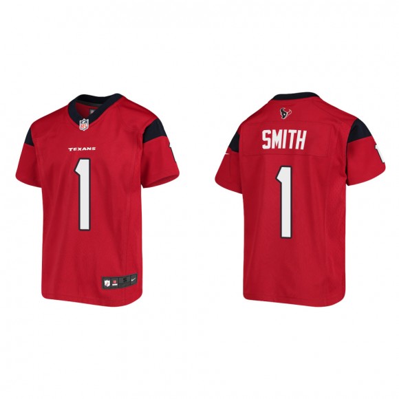 Tremon Smith Youth Houston Texans Red Game Jersey