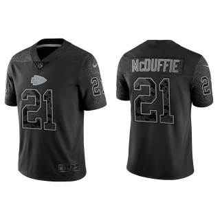 Trent McDuffie Kansas City Chiefs Black Reflective Limited Jersey