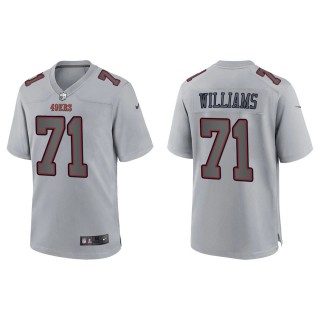 Trent Williams Men's San Francisco 49ers Gray Atmosphere Fashion Game Jersey