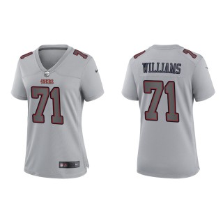 Trent Williams Women's San Francisco 49ers Gray Atmosphere Fashion Game Jersey