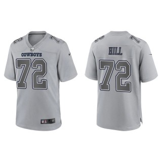 Trysten Hill Men's Dallas Cowboys Gray Atmosphere Fashion Game Jersey