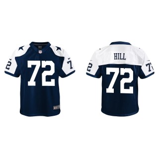 Trysten Hill Youth Dallas Cowboys Navy Alternate Game Jersey
