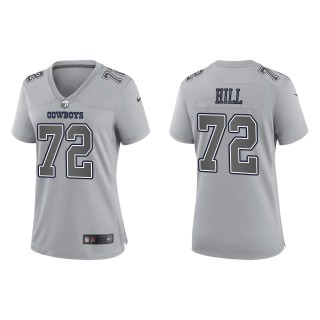 Trysten Hill Women's Dallas Cowboys Gray Atmosphere Fashion Game Jersey