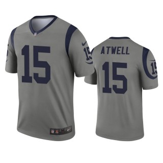 Los Angeles Rams Tutu Atwell Gray Inverted Legend Jersey