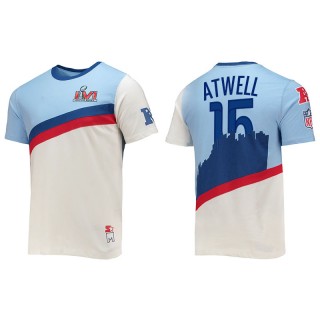 Tutu Atwell Rams White Super Bowl LVI T-Shirt