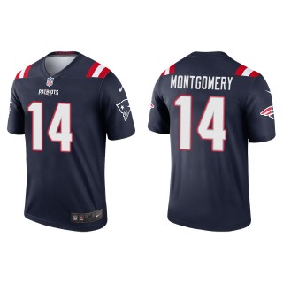 Men's New England Patriots Ty Montgomery Navy Legend Jersey