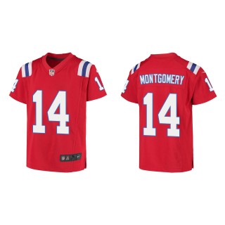 Ty Montgomery Youth New England Patriots Red Game Jersey