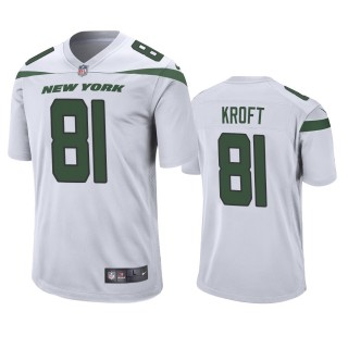 New York Jets Tyler Kroft White Game Jersey