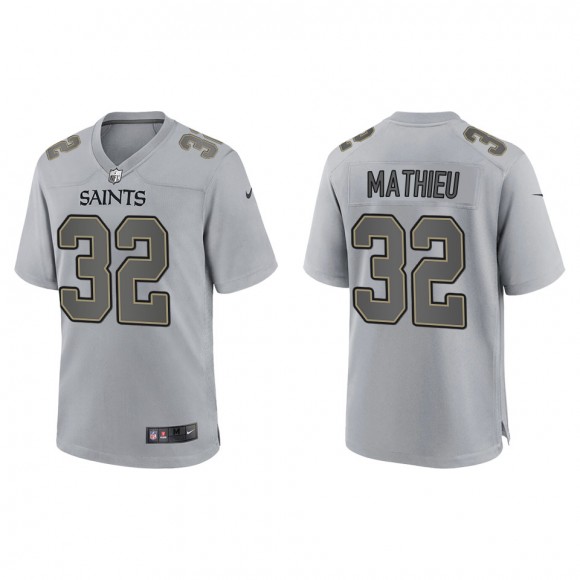 Tyrann Mathieu New Orleans Saints Gray Atmosphere Fashion Game Jersey