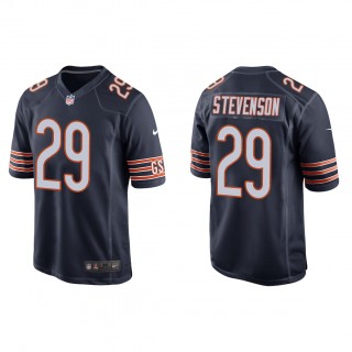 Tyrique Stevenson Navy 2023 NFL Draft Game Jersey