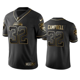 Jacksonville Jaguars Tyson Campbell Black Golden Edition Jersey