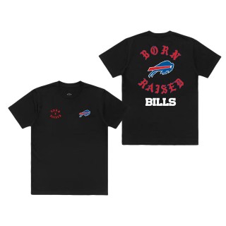 Unisex Buffalo Bills Born x Raised Black T-Shirt